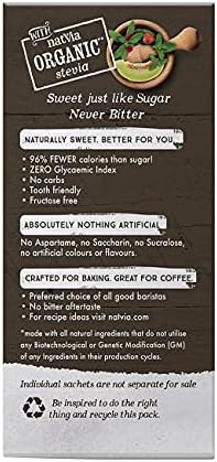 NATIVA Stevia Sweetener 40 Sticks, 80 GR