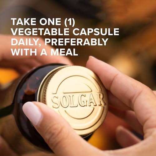 Solgar Vitamin D3 (Cholecalciferol) 55 mcg (2200 IU), 50 Vegetable Capsules - Helps Maintain Healthy Bones & Teeth - Immune System Support - Non-GMO, Gluten Free, Dairy Free, Kosher - 50 Servings