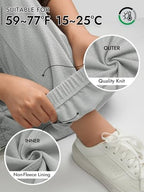 ATHMILE Sweatpants Women Fall Fashion 2026 Baggy Joggers Workout Lounge Lightweight Comfy High Waisted Athletic Sweat Pants
