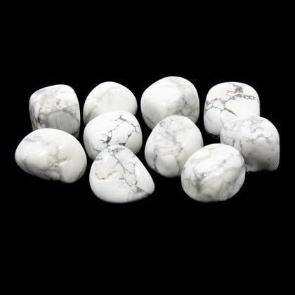 CrystalAge Howlite Tumble Stone (20-25mm) - Pack of 10