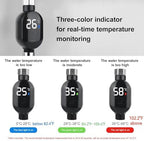 Instant Read Digital Bath Thermometer, Water-Powered Smart Shower Water Thermometer,Bath Essentials