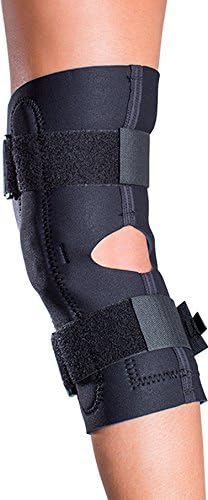 ProCare Reddie Hinged Knee Support Brace: Neoprene Wrap-Around, MCL and LCL Sprains, X-Large