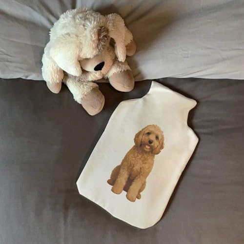 Azeeda 'Cockapoo Dog' Hot Water Bottle Cover (HW00044012)