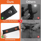 No Buckle Belts for Women, Elastic Belts for Women, Comfortable Womens Belts for Jeans, Stretch Belts for Women