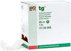 Lohmann & Rauscher tg Tubular Bandage, Seamless Knit Stockinette Wrap for Lymphedema Compression Bandaging, Lightweight, 67% Cotton, 33% Viscose, Size 7, 20 m Roll