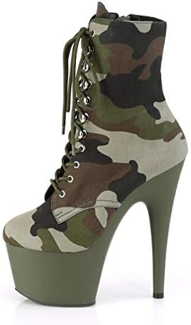Pleaser Women's Adore-1020CAMO Ankle-high Boot