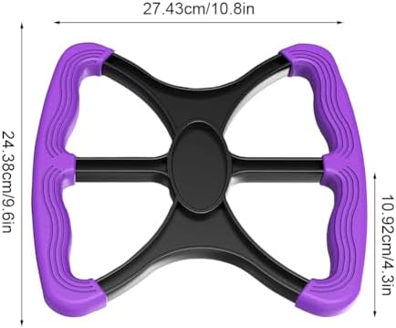 Lift Assists Standing Aid-Handicap Bar with No-Slip Grip Handles, Portable Contact Grip Lift Assist Foot Standing Mobility Aid, Help Elderly Seniors Handicapped Transfer Assistant(Purple)