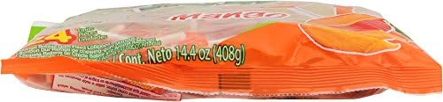 Colombina Bon Bon Bum Lollipops w/Bubble Gum Center, Mango Flavor, Individually Wrapped, Ideal for Party Favors and Gifts, 1 Pack (24 Count)