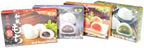 Royal Family Japanese Mochi Variety Pack Including Red Bean, Taro, Green Tea and Peanut, 29.6 oz