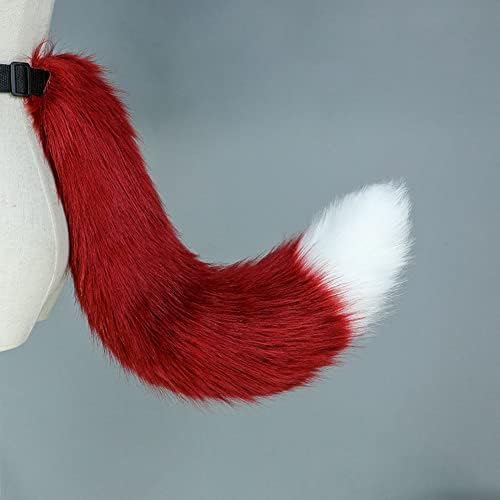Fluffy Faux Fur Wolf Fox Tail Animal Tail Cosplay Fancy Dress Anime Dress Up Party Accessories