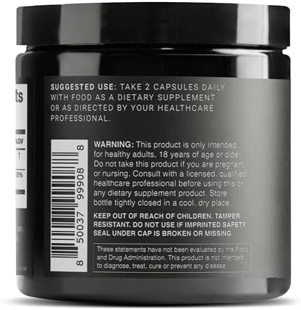 Toniiq Hyaluronic Acid Supplements – Lab Tested 95% Ultra High Purity – Fermented and Bioavailable with Vitamin C – Third Party Lab Tested – 360 Capsules