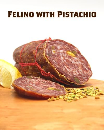 Fortuna's Italian Dry Sausage Sampler - Authentic Dry Cured Pork, Nitrate & Gluten Free - 5 Sticks, 8-16oz Each - Made in USA - Taste the Tradition