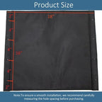 Wheelchair Replacement Seat Upholstery, 18 x 16 inches, Nylon, Universal Fit