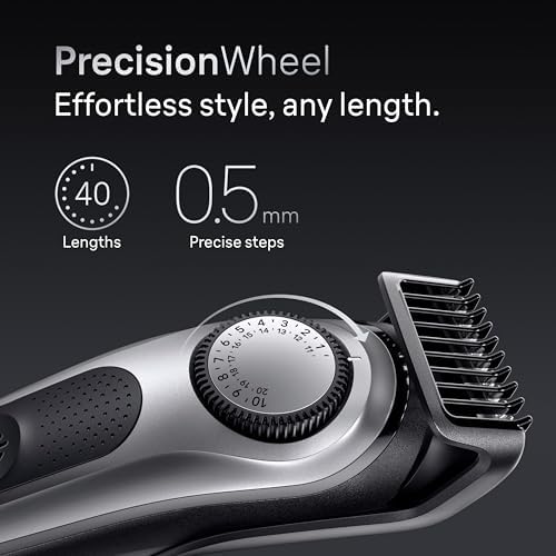 Braun All-in-One Men's Shaving Kit Series 7 7440, 12-in-1 Beard, Face, Nose, Ear Trimmer, Hair Clippers, Body Groomer and Manscaping + Travel Case + Charging Stand