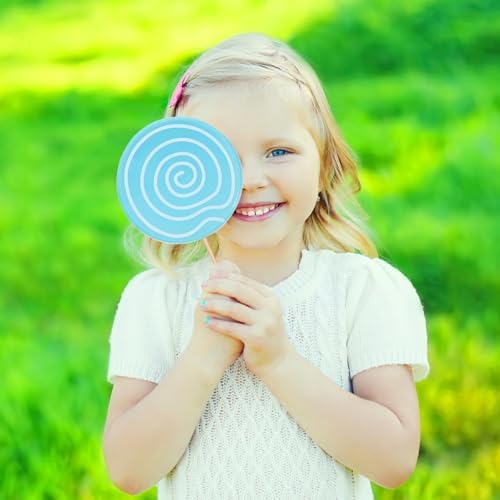 Zerodeko 3pcs Christmas Lollipop Picks Decorative Lollipop Ornament Beach Party Large Candy Ornaments Giant Candy s Fake Resin Child Decorations Wedding Dress