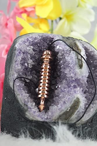 Jet International 9 Isis Copper Metal Dowsing Pendulum – Energy Healing Tool for Reiki, Divination, Chakra Balancing & Spiritual Practices – Precision Radiesthesia Pendulum for Beginners & Experts