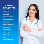 TAGRID Skin Repair Ointment (1 Oz) for Ingrown Hair, Folliculitis, Boils, Angular Cheilitis, Lichen Sclerosis, Impetigo, and Pitted Keratolysis Treatment - Maximum Strength Antifungal Cream