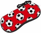 IBILIU Eyeglasses Case Toucan Tropical Ultra Light Neoprene Sunglasses Case Belt Clip,Soft Reading Glasses Case Women Men
