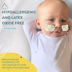 Nasogastric or Oxygen Tube precut Adhesive Tape Pastel Mix x 10 Pack. (Left Side)