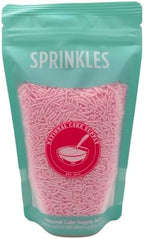 NCS Natural Light Pink Jimmies Edible Sprinkles – Cupcake, Cake & Cookie Decorations, 7 oz