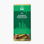 Dubai Chocolate Crunchy Kunafa Pistachio Bar, 6.7 oz Exclusive Luxury Dessert, Premium Knafeh Pistachio Chocolate Bar, Freshly Made Perfect for Gifting