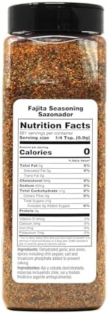 Badia Fajita Seasoning 21 oz – Zesty Tex-Mex Spice Blend for Fajitas – Bold, Smoky Flavor