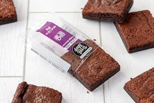 Our Specialty Gluten Free Brownies - Chocolate Fudge Dessert, Individually Wrapped, 12 Pack