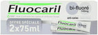 Fluacaril Whitening Toothpaste Bi-Fluore 145Mg, 75 ml (Pack of 2)