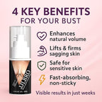 JJLBRO Breast Enhancement Cream for Quick Growth: Enhances, Lifts & Firms Breasts - Unscented, Hypoallergenic Cream for Women
