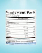 BioOptimal Organic Spirulina Tablets - Organic, Non-GMO, No Additives or Fillers - 500mg Premium Quality Dietary Supplement with Vitamins, Minerals, & Antioxidants (120 Tablets)