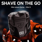 Enchen Electric Shaver for Men - 2-Direction Flex Heads, Waterproof Rechargeable Portable Shaver with Multi-Functional Display, 60 Mins Run Time Ideal for Travel, Home & On-The-Go Use