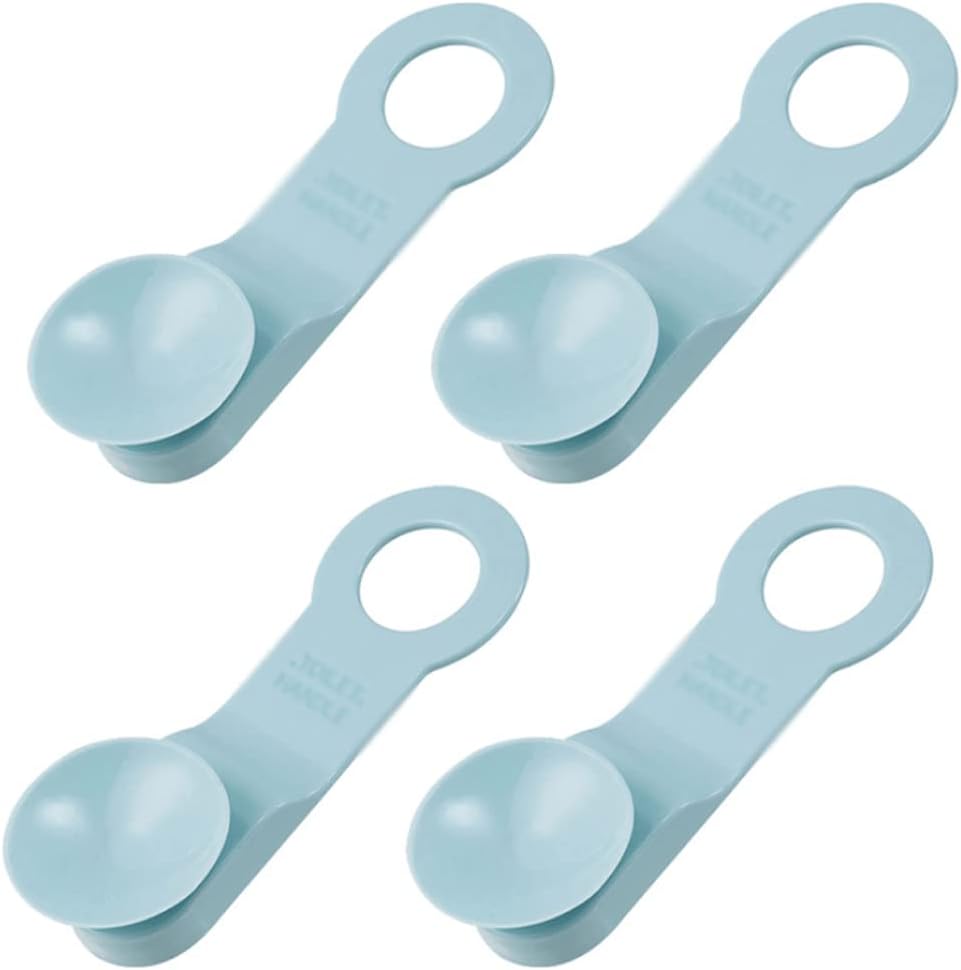 Habiba Toilet Lid Handle 4/8 Pcs Toilet Seat Lifter, Silicone Material Toilet Seat Handle Lifter, Avoid Touching Fit Any Toilet More-Sanitary Safer