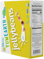 YumEarth Organic Jelly Beans - Fruity Candy Snack Packs, Gluten Free Snacks for Kids - Allergy Friendly, Non-GMO, No Artificial Dyes - Assorted Flavors, 7.5 oz. (Pack of 15)