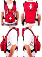 Heimlich Practice Training, Anti Choking Trainer with Back Slap, Training Vest First Aid Rescue Model for Choking and Suffocation Adult and Child,B-Child