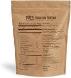 MB Herbals Guar Gum Powder 8 oz (0.5 LB / 227 Gram) | Gluten Free Thickening Agent for Soups Sauces Curries Ice-Creams