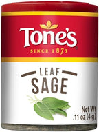 Tone's Sage Leaf, 0.11 Ounce