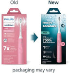 Philips Sonicare 4100 Series Electric Toothbrush - Sonic Toothbrush with Advanced Sonic Technology, Pressure Sensor, Two Intensity Settings, Smartimer & Quadpacer, Deep Pink, Model HX3681/26