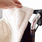 McbeAn Wheelchair Warmer Cover Blanket, Thicken Warm Wheelchair Fleece Wrap Blanket, Zipper Design, Easy to Put On and Take Off, Windproof and Warm, for The Aged Patient
