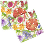Caspari Floral Trellis Luncheon Napkins - 20 Per Package