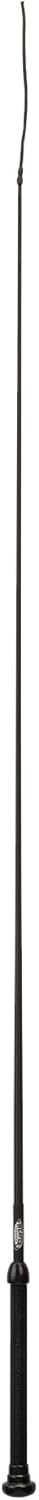 Weaver Livestock Basic Pig Show Whip, Hog Livestock Whip with Braided Nylon Handle, Leather Popper, Lightweight Braided Shaft