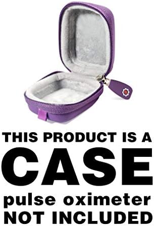 Fingertip Pulse Oximeter Case only for Zacurate Pro 500DL, 500BL, Childrend, Facelake FL400 t. FL350, CMS500DA, mibest, Innovo Deluxe, Santamedical, ANKOVO, CONTEC, Metene