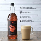 Sweetbird Cinnamon Flavored Syrup – 1 Liter (Vegan, GMO Free, All Natural)