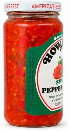 HOWARD'S Premium Sweet Pepper Relish | Gluten Free, All Natural | Perfect for Hamburgers, Hotdogs and Dips | 1 pack ( 11 ounce )