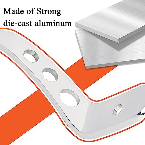 FOVPLUE For Jiffy Stand Extension,Kickstand Extension for Harley Touring models 1991-2025, for CVO Electra Glide Road Glide Road King Street Glide Revival FLH Ultra Limited Ultra Classic,Chrome