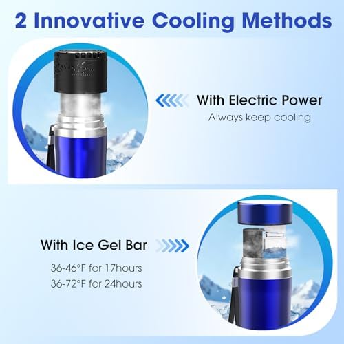 Viowey Insulin Pen Cooler Vial Travel Case TSA Approved Chargeable, Portable Electric Diabetes Medication Cooler for Travel 35-77°F Custom & Display Temperature Medical Cooler