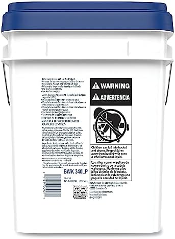 Boardwalk 340LP Laundry Detergent Powder Summer Breeze 15.42 lb Bucket