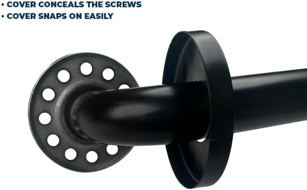 Grab Bar Bundle - ADA Compliance - 1.5" Diameter - 18", 36", 42" Lengths - Pack of 3 - Oil Rubbed Bronze, Toilet Grab Bars for Commercial Restrooms and Grab Bars for Shower
