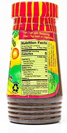Walkerswood Traditional Jamaican Jerk Seasoning, Hot & Spicy, 10 oz