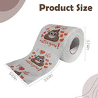 Funny Valentines Day Gifts for Mens Women Him Her, Romantic Novelty Gifts Toilet Paper Roll, Galentine Gift for Men Husband Wife, Friends Bathroom Decor Table Supplies Favors