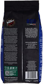 Caffe Vergnano Espresso Roast "Crema 800 Blend" Whole Bean Coffee | 2.2 Lb Bag (1 kilo) | Imported from Italy